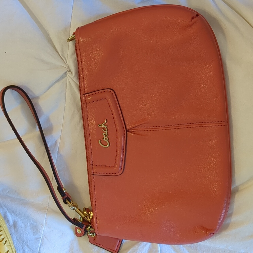 Coral Coach Mini Bag